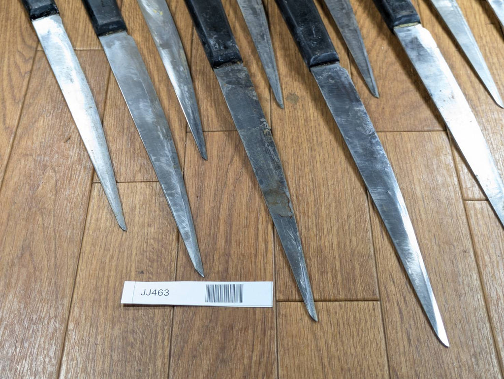 Damaged Lot of Japanese Chef's Kitchen Knives hocho set from Japan JJ463