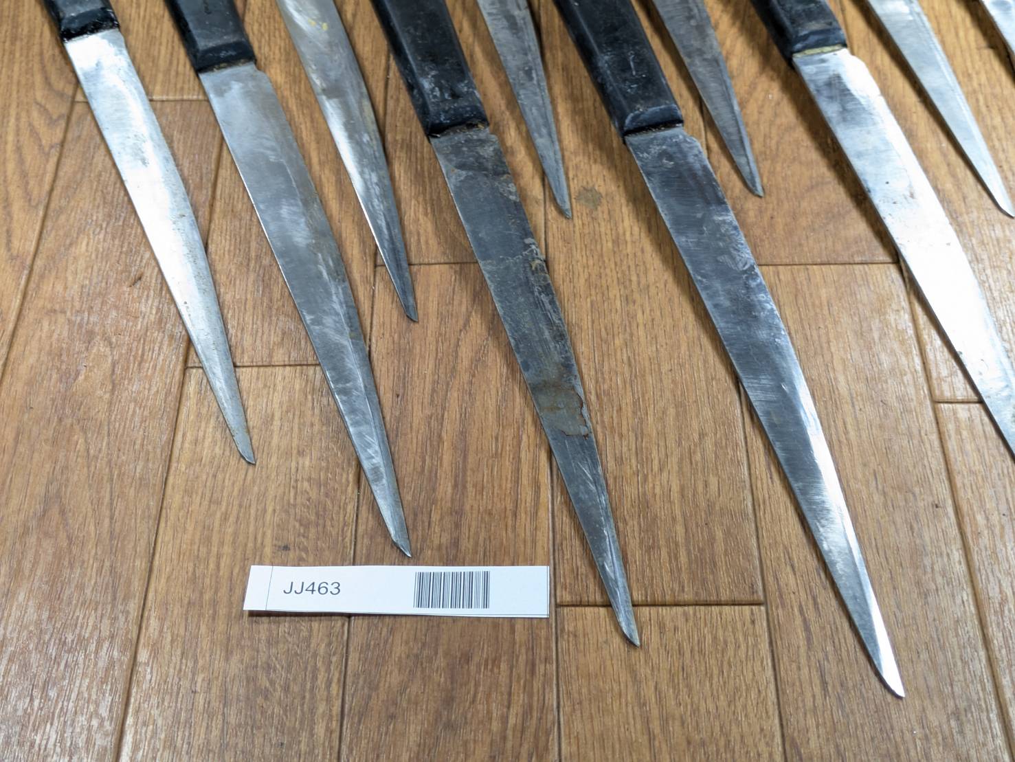 Damaged Lot of Japanese Chef's Kitchen Knives hocho set from Japan JJ463