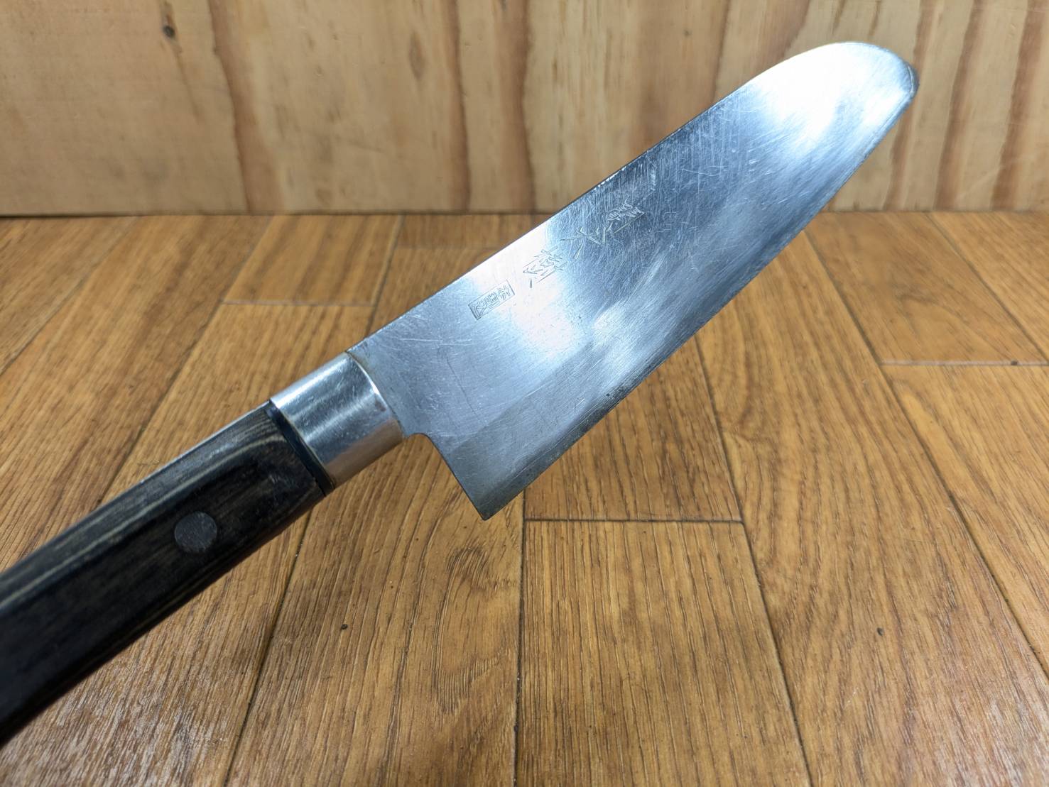 Japanese Chef's Kitchen Knife Santoku Vintage hocho Bunka Knife OLD from Japan 160/295mm JJ280