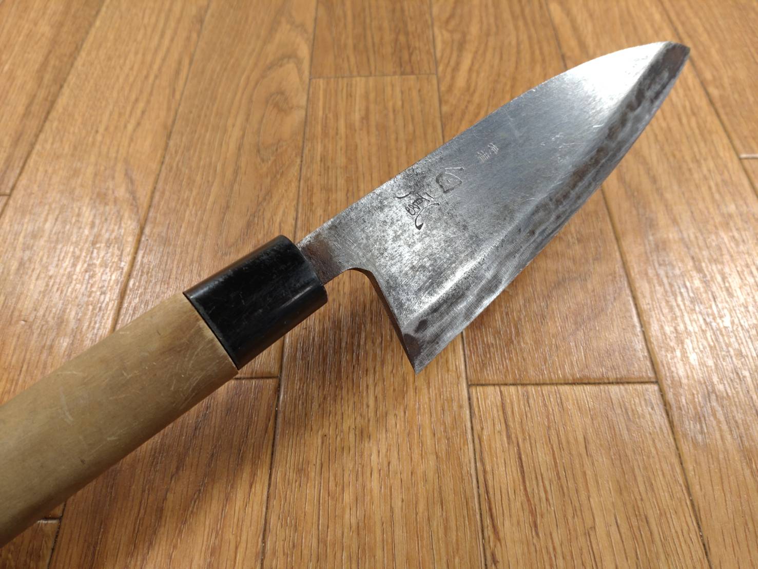 Japanese Chef's Kitchen Knife DEBA Vintage hocho OLD Cleavers from Japan 150/285mm FF038