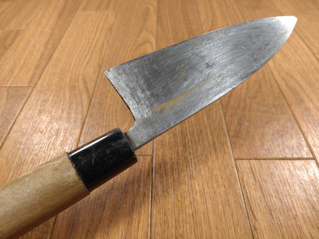 Japanese Chef's Kitchen Knife DEBA Vintage hocho OLD Cleavers from Japan 144/273mm FF020