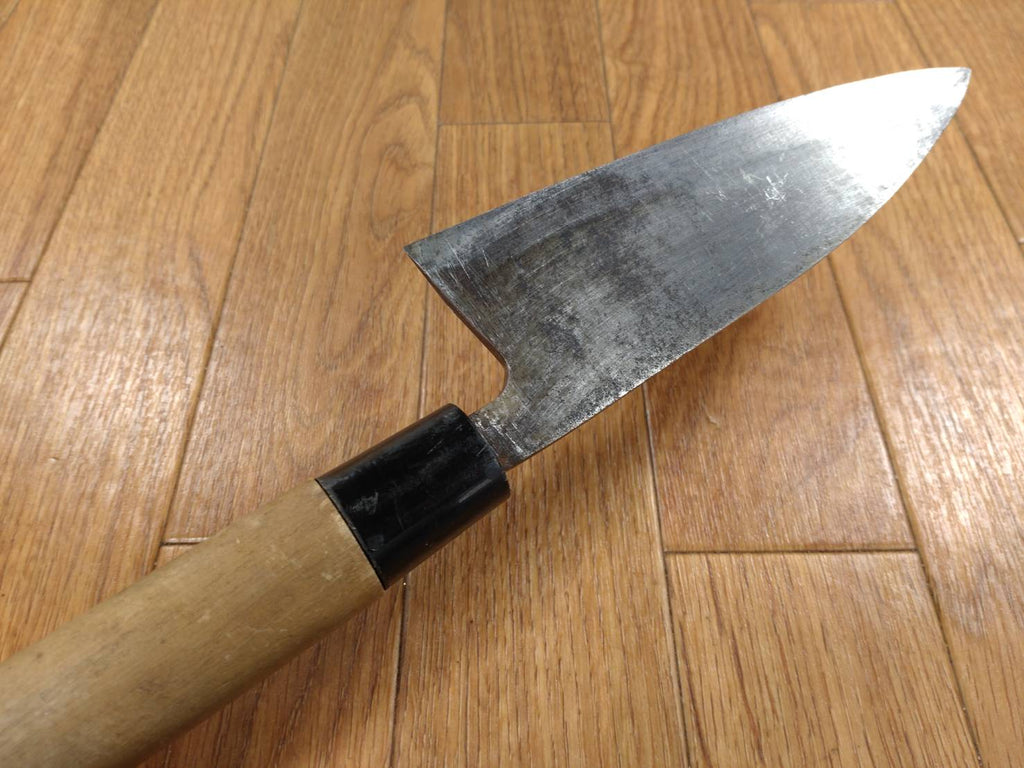 Japanese Chef's Kitchen Knife DEBA Vintage hocho OLD Cleavers from Japan 150/285mm FF038