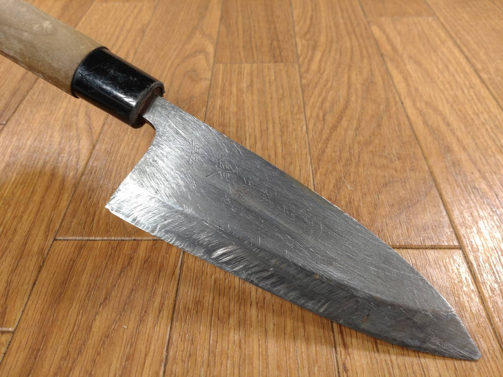 Japanese Chef's Kitchen Knife DEBA Vintage hocho OLD Cleavers from Japan 144/273mm FF020
