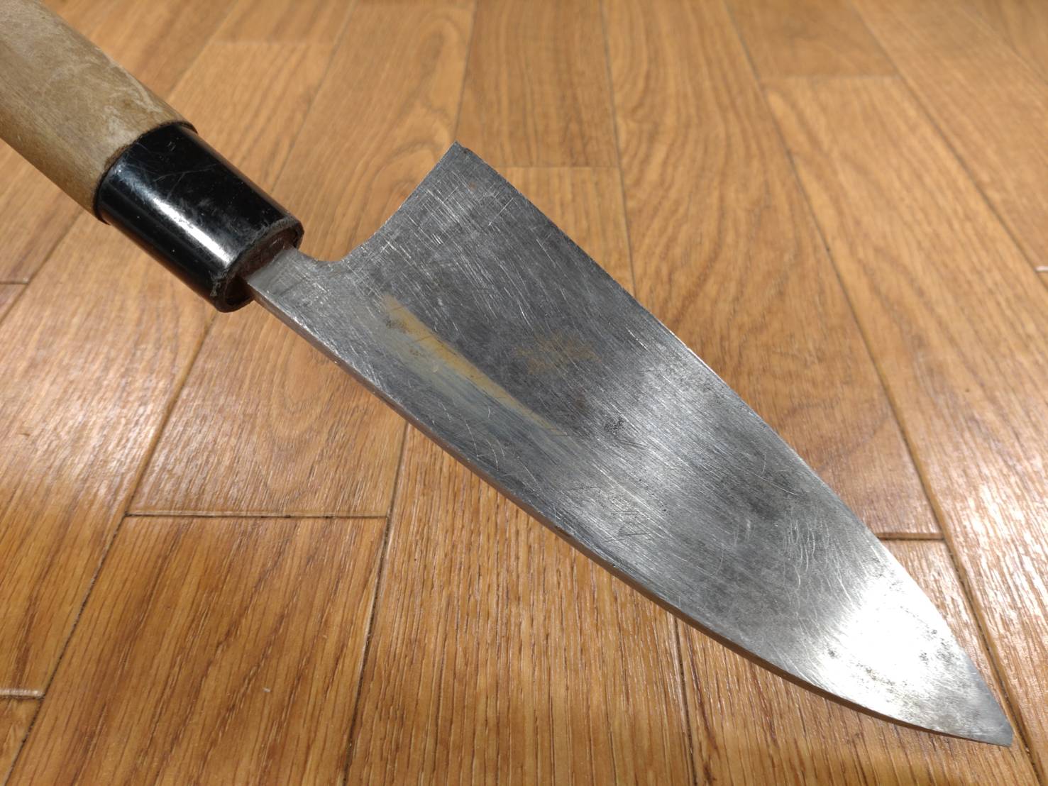 Japanese Chef's Kitchen Knife DEBA Vintage hocho OLD Cleavers from Japan 144/273mm FF020