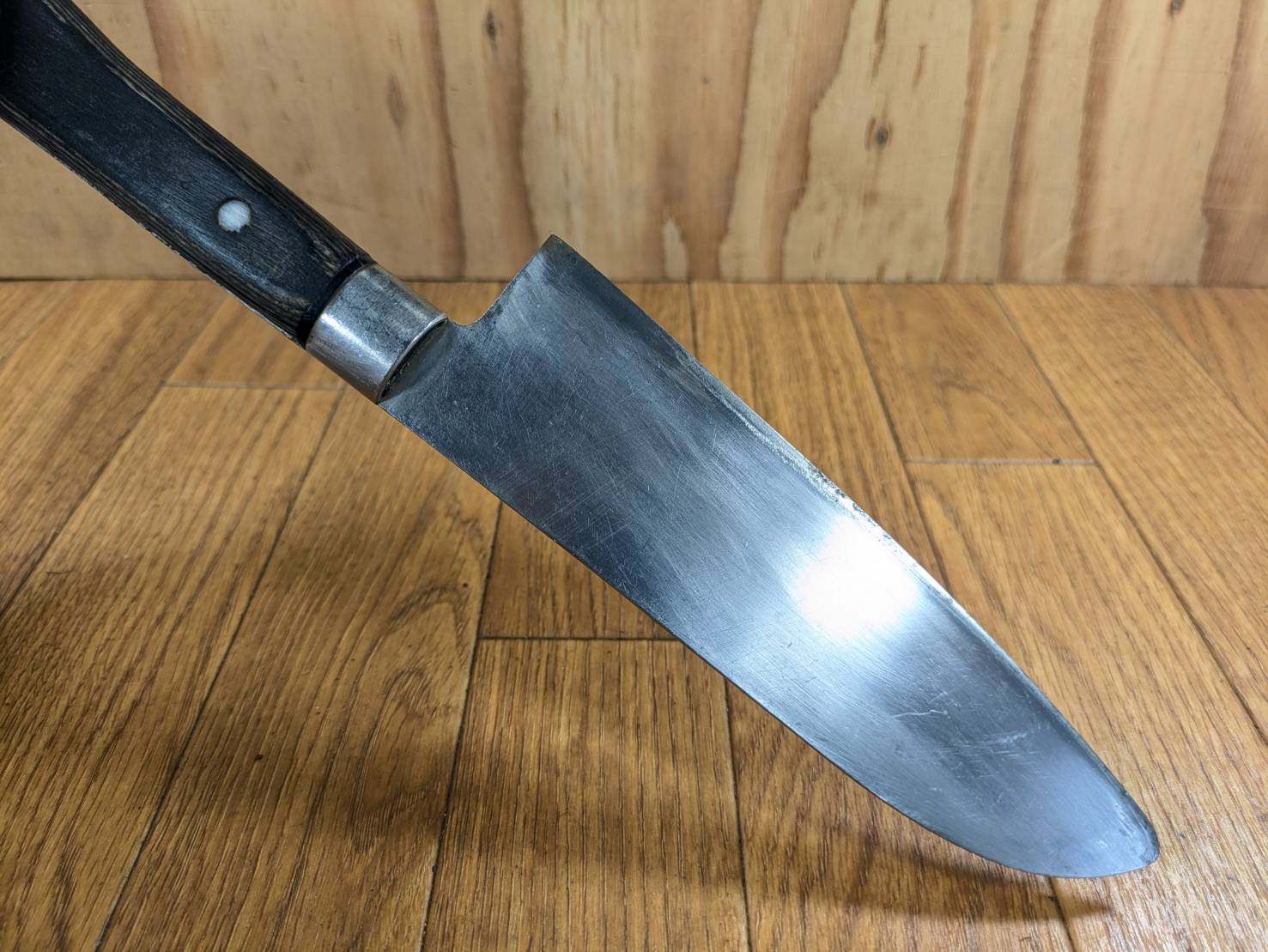 Japanese Chef's Kitchen Knife Santoku Vintage hocho Bunka Knife OLD from Japan 160/295mm JJ280