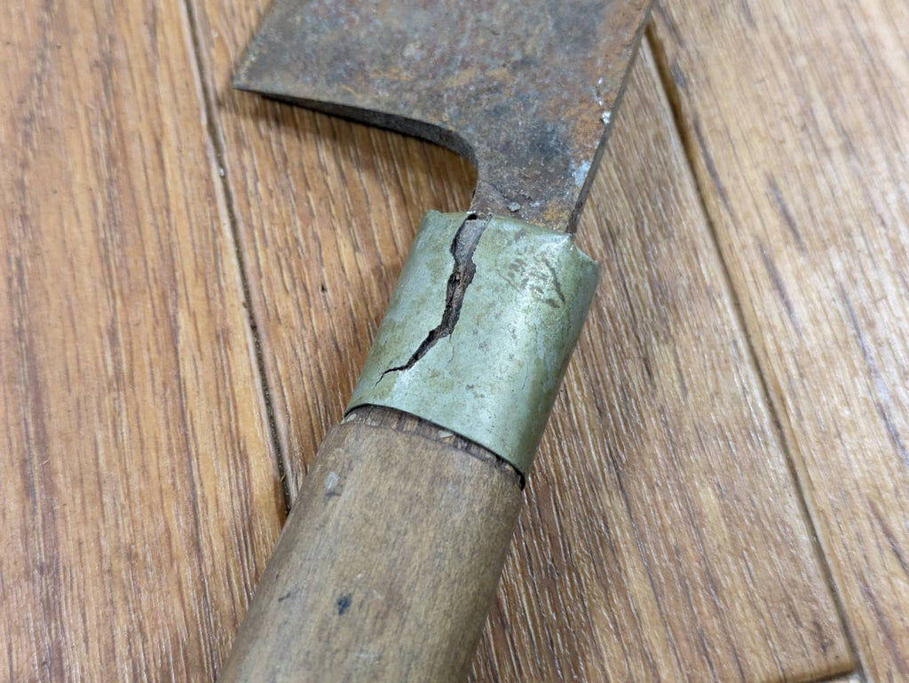 BROKEN DAMAGED Japanese Chef's Kitchen Knife Vintage from Japan HOCHO JJ408