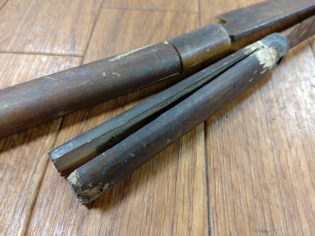 BROKEN DAMAGED Japanese Chef's Kitchen Knife Vintage from Japan HOCHO BB213