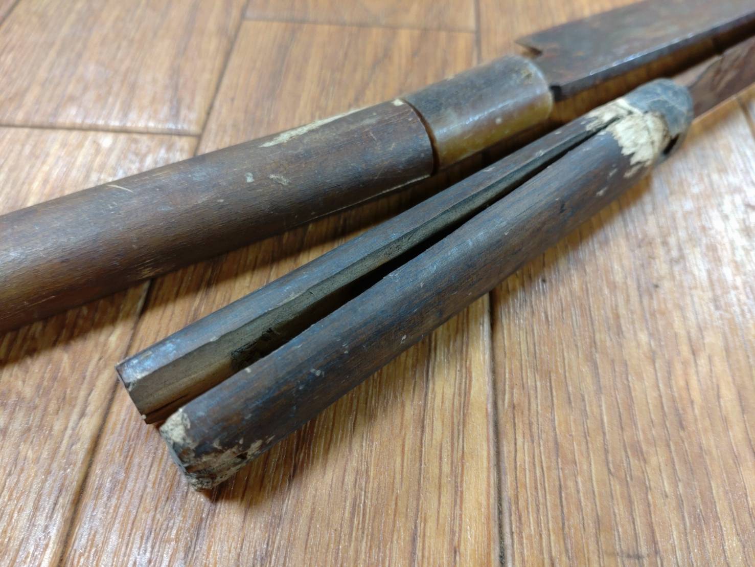 BROKEN DAMAGED Japanese Chef's Kitchen Knife Vintage from Japan HOCHO BB213