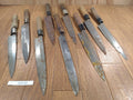 BROKEN DAMAGED Japanese Chef's Kitchen Knife Vintage from Japan HOCHO HH155