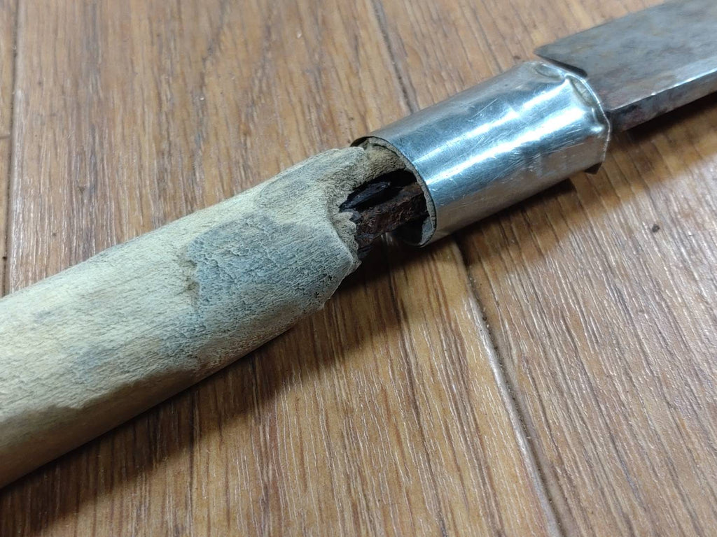 BROKEN DAMAGED Japanese Chef's Kitchen Knife Vintage from Japan HOCHO HH155