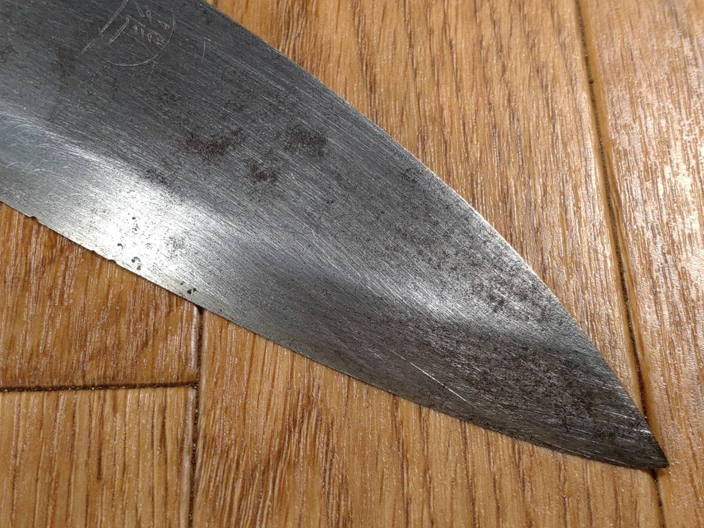 Japanese Chef's Kitchen Knife DEBA Vintage hocho OLD Cleavers from Japan 144/277mm FF022