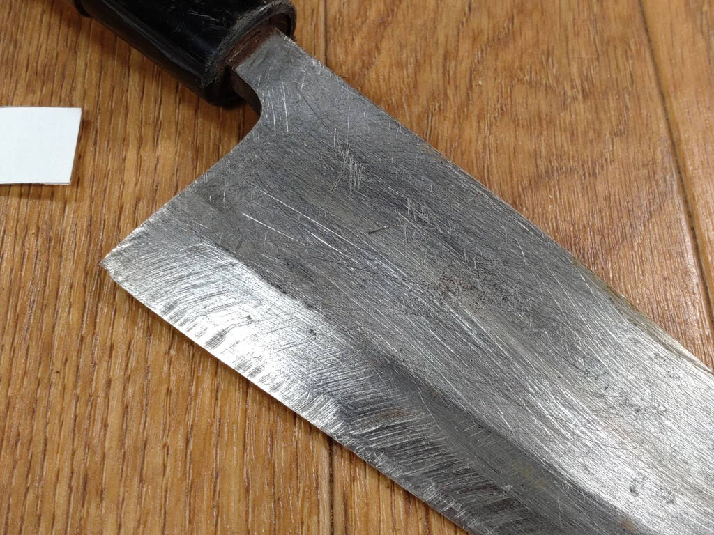 Japanese Chef's Kitchen Knife DEBA Vintage hocho OLD Cleavers from Japan 144/273mm FF020