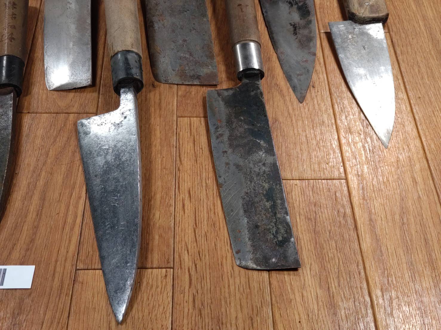 BROKEN DAMAGED Japanese Chef's Kitchen Knife Vintage from Japan HOCHO FF861