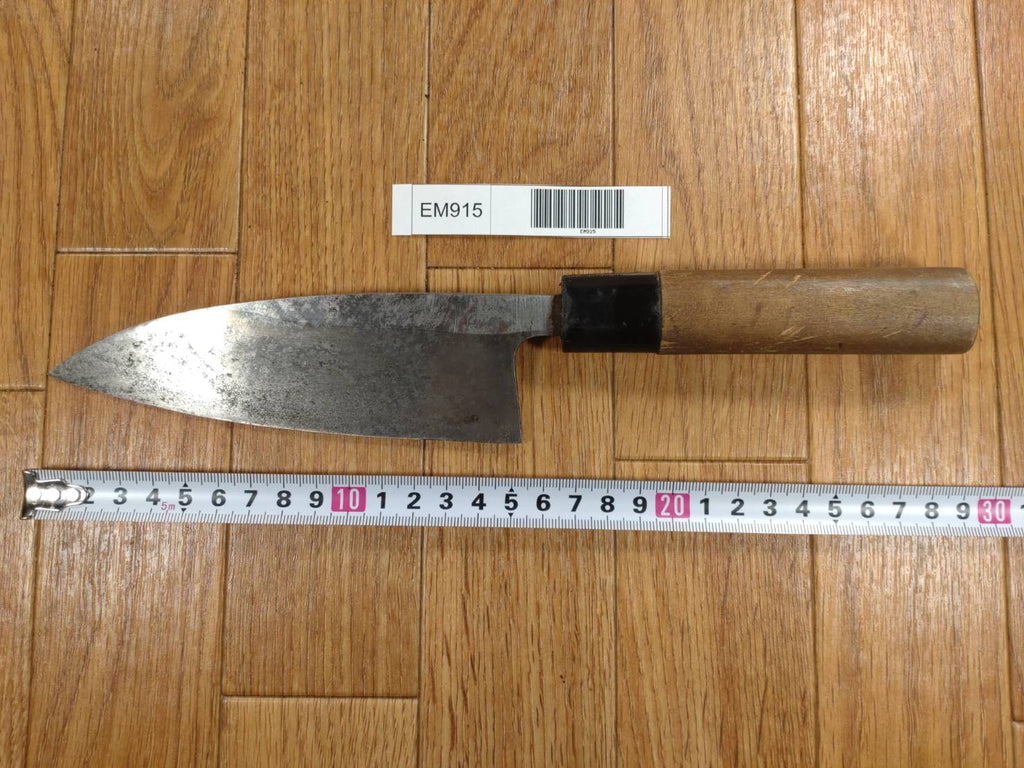 Japanese Chef's Kitchen Knife DEBA Vintage hocho OLD Cleavers from Japan 152/288mm EM915