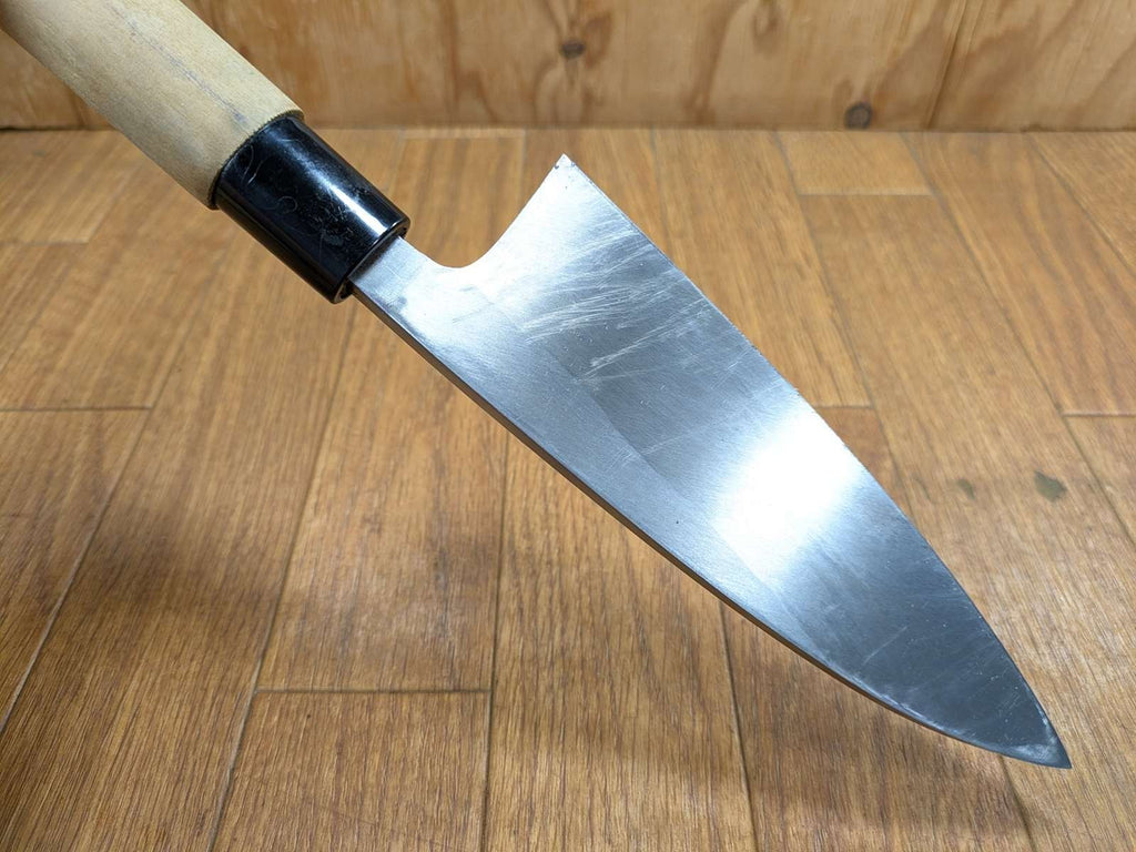 Japanese Chef's Kitchen Knife DEBA Vintage hocho OLD from Japan 167/308mm KH153