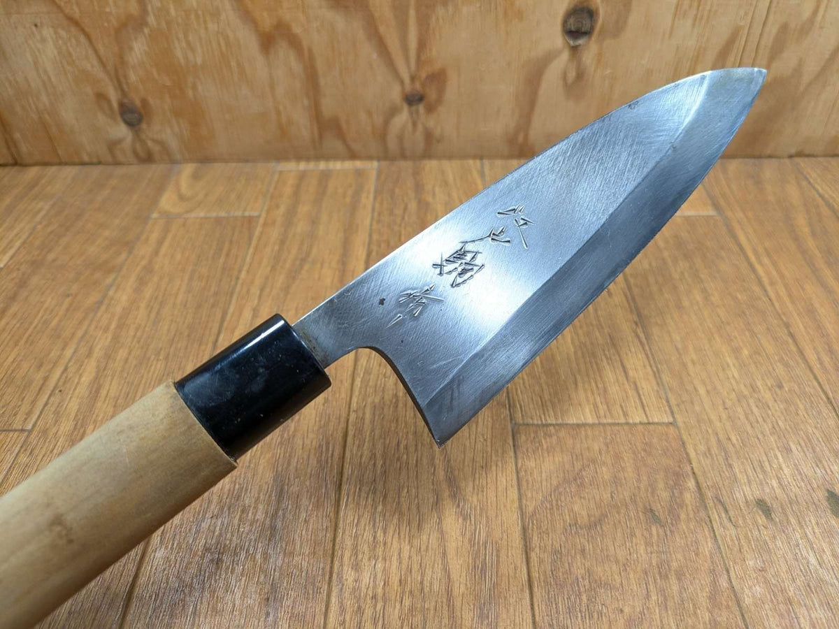 Japanese Chef's Kitchen Knife DEBA Vintage hocho OLD from Japan 167/308mm KH153