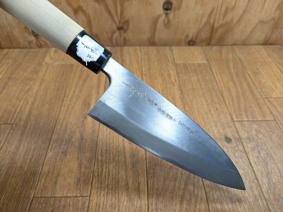 Japanese Chef's Kitchen Knife DEBA Vintage hocho OLD from Japan 165 /310mm KH154