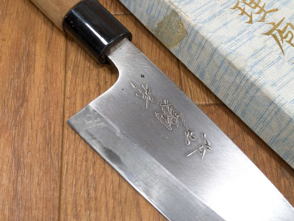 Japanese Chef's Kitchen Knife DEBA Vintage hocho OLD from Japan 167/308mm KH153