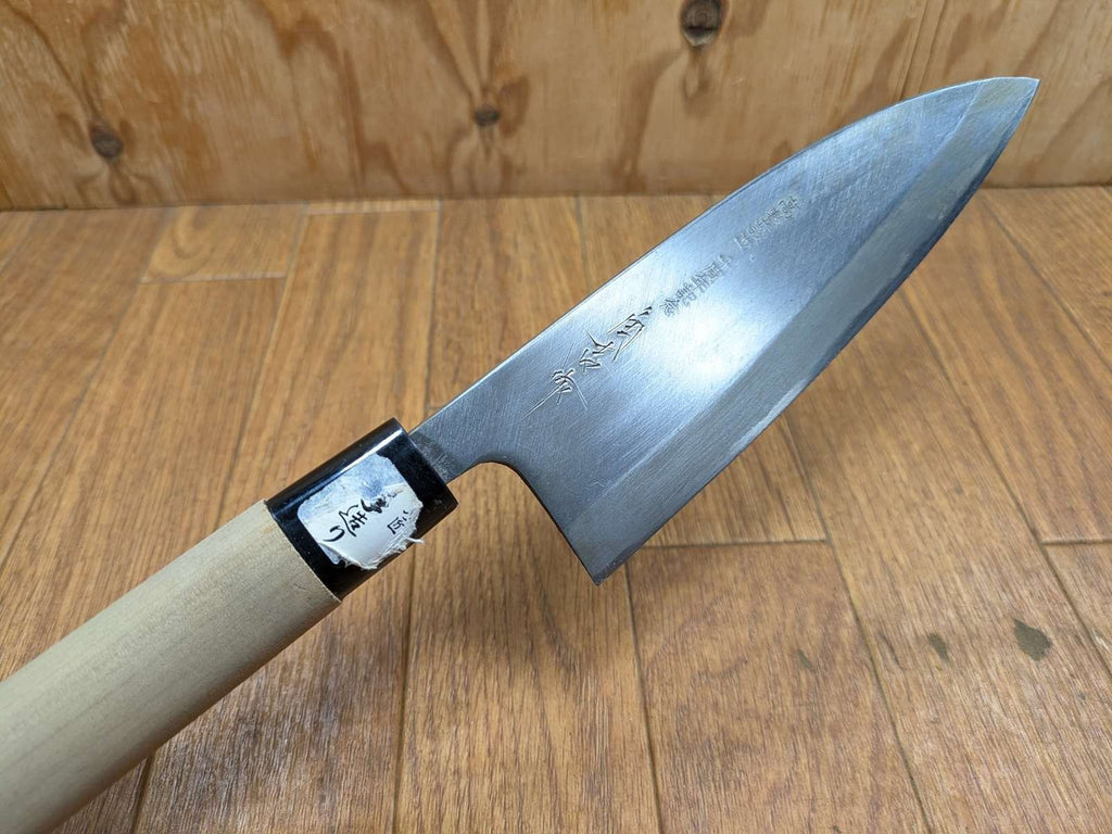Japanese Chef's Kitchen Knife DEBA Vintage hocho OLD from Japan 165 /310mm KH154
