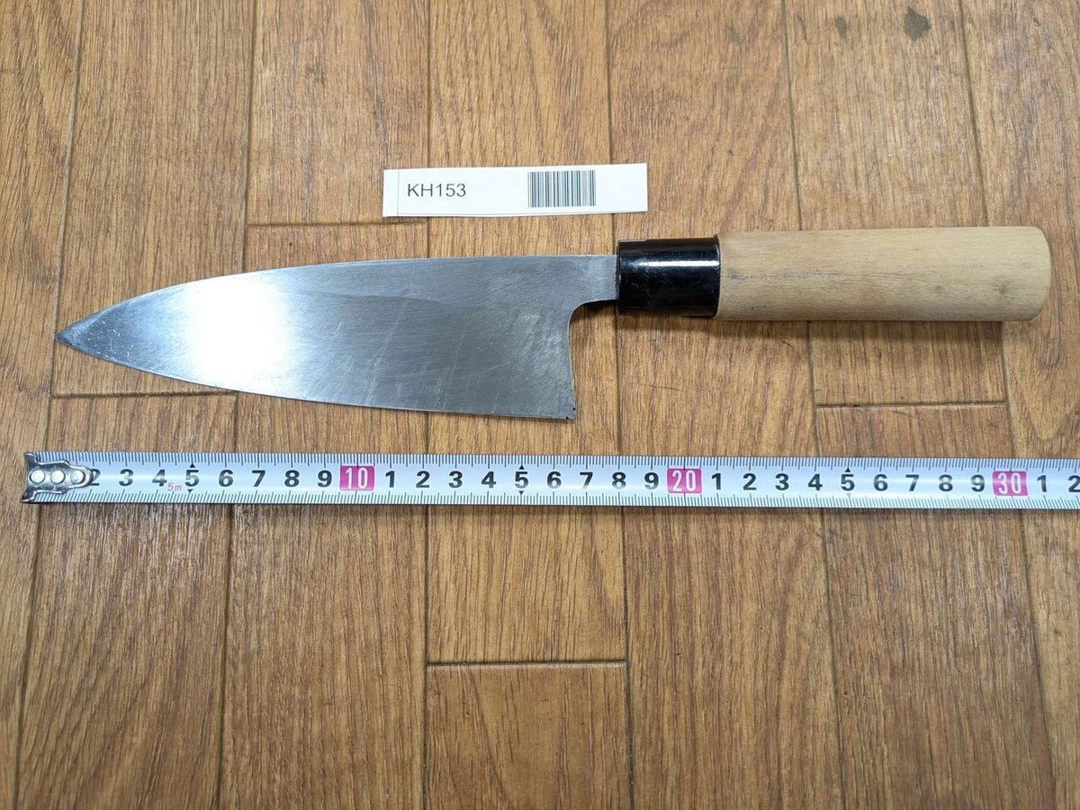 Japanese Chef's Kitchen Knife DEBA Vintage hocho OLD from Japan 167/308mm KH153