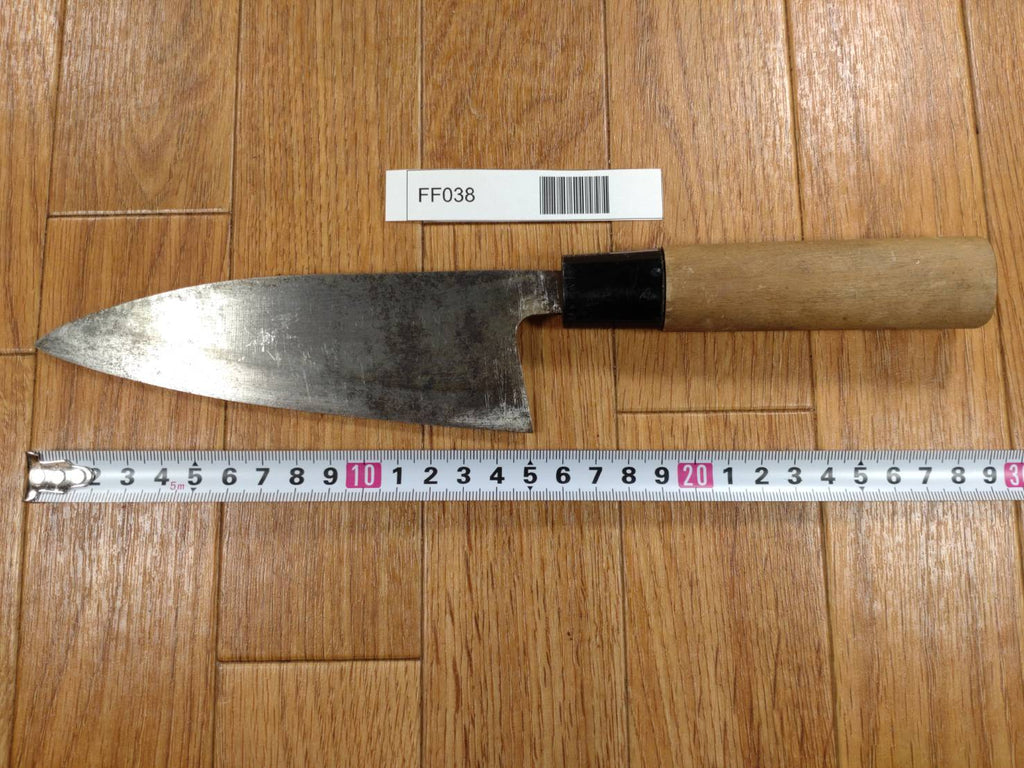 Japanese Chef's Kitchen Knife DEBA Vintage hocho OLD Cleavers from Japan 150/285mm FF038