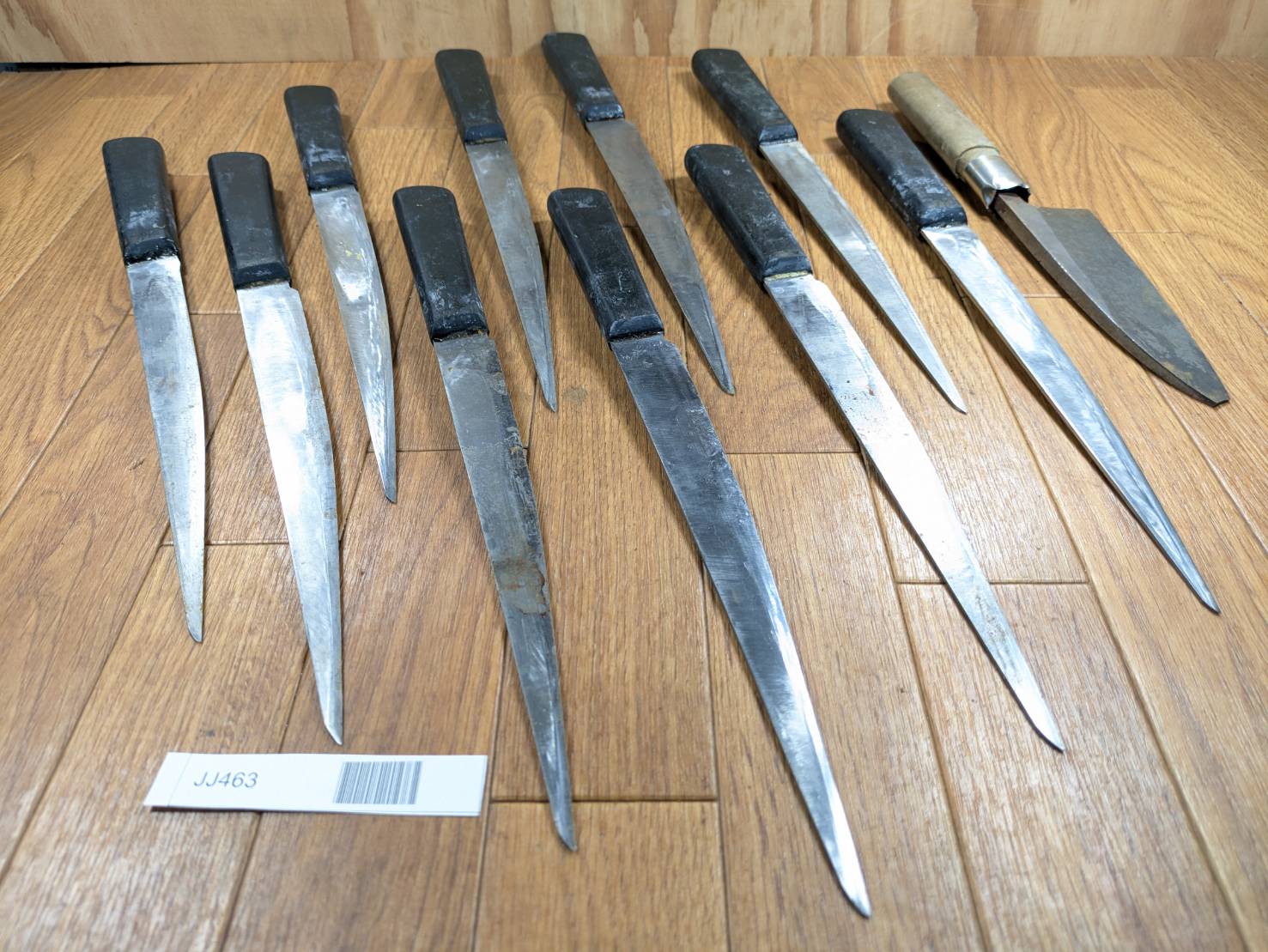 Damaged Lot of Japanese Chef's Kitchen Knives hocho set from Japan JJ463