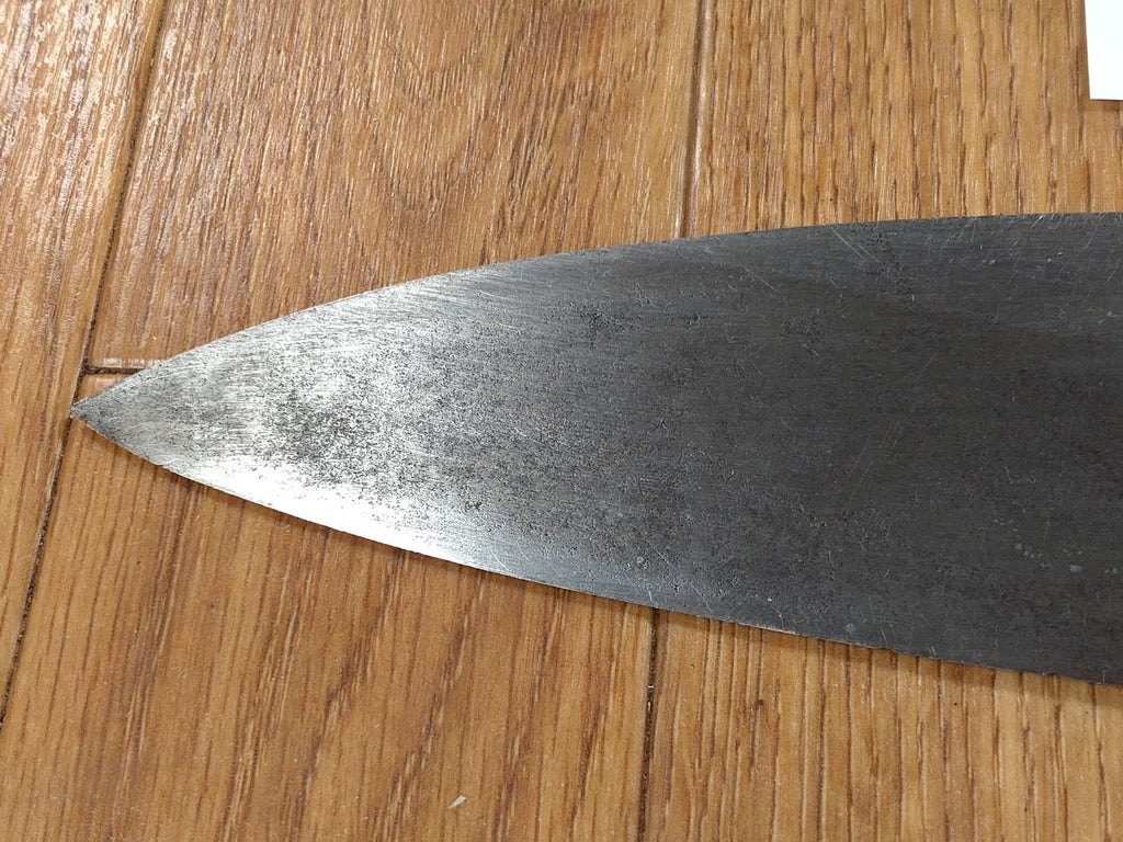 Japanese Chef's Kitchen Knife DEBA Vintage hocho OLD Cleavers from Japan 144/277mm FF022