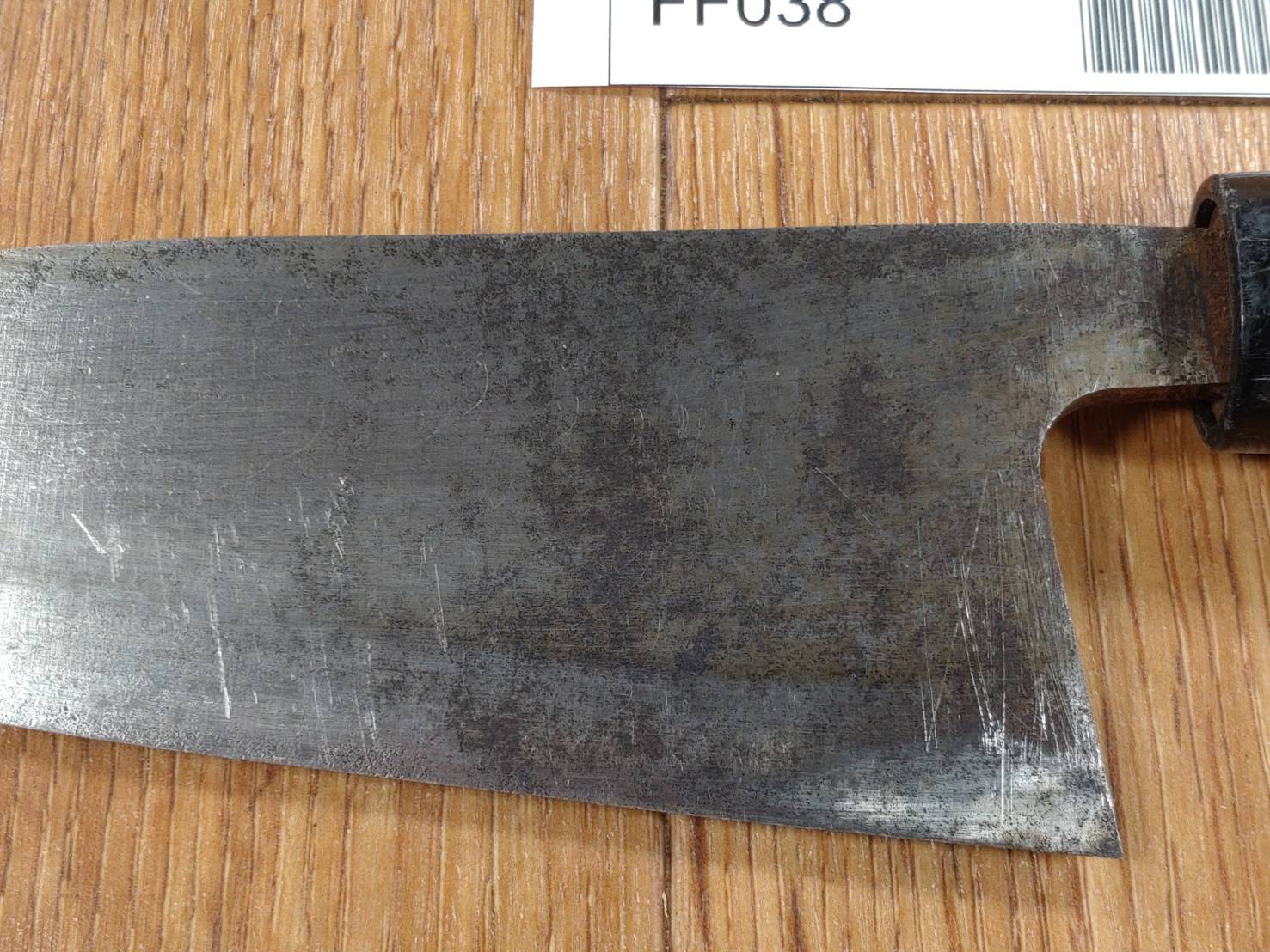 Japanese Chef's Kitchen Knife DEBA Vintage hocho OLD Cleavers from Japan 150/285mm FF038