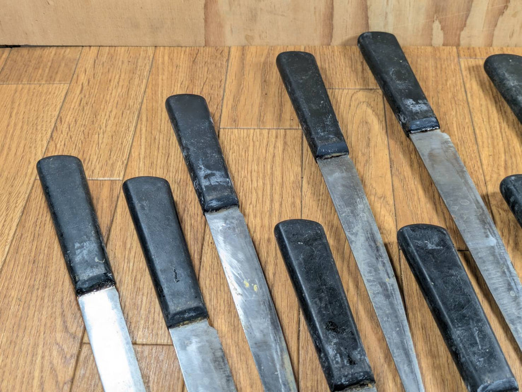Damaged Lot of Japanese Chef's Kitchen Knives hocho set from Japan JJ463