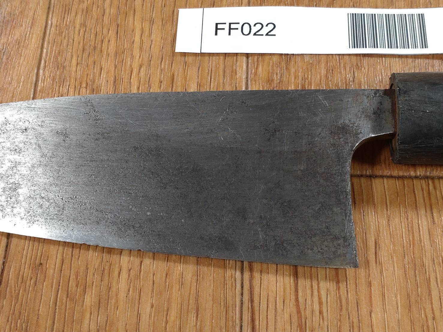 Japanese Chef's Kitchen Knife DEBA Vintage hocho OLD Cleavers from Japan 144/277mm FF022