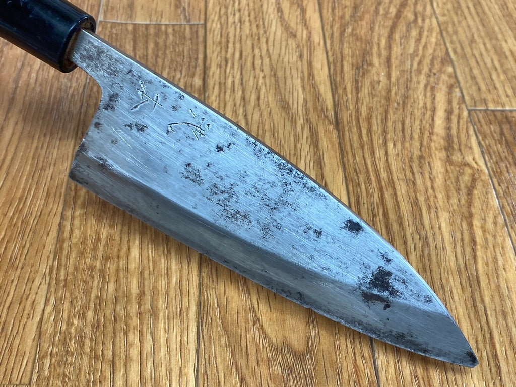 Japanese Chef's Kitchen Knife DEBA Vintage hocho OLD Cleavers from Japan 152/295mm HB620