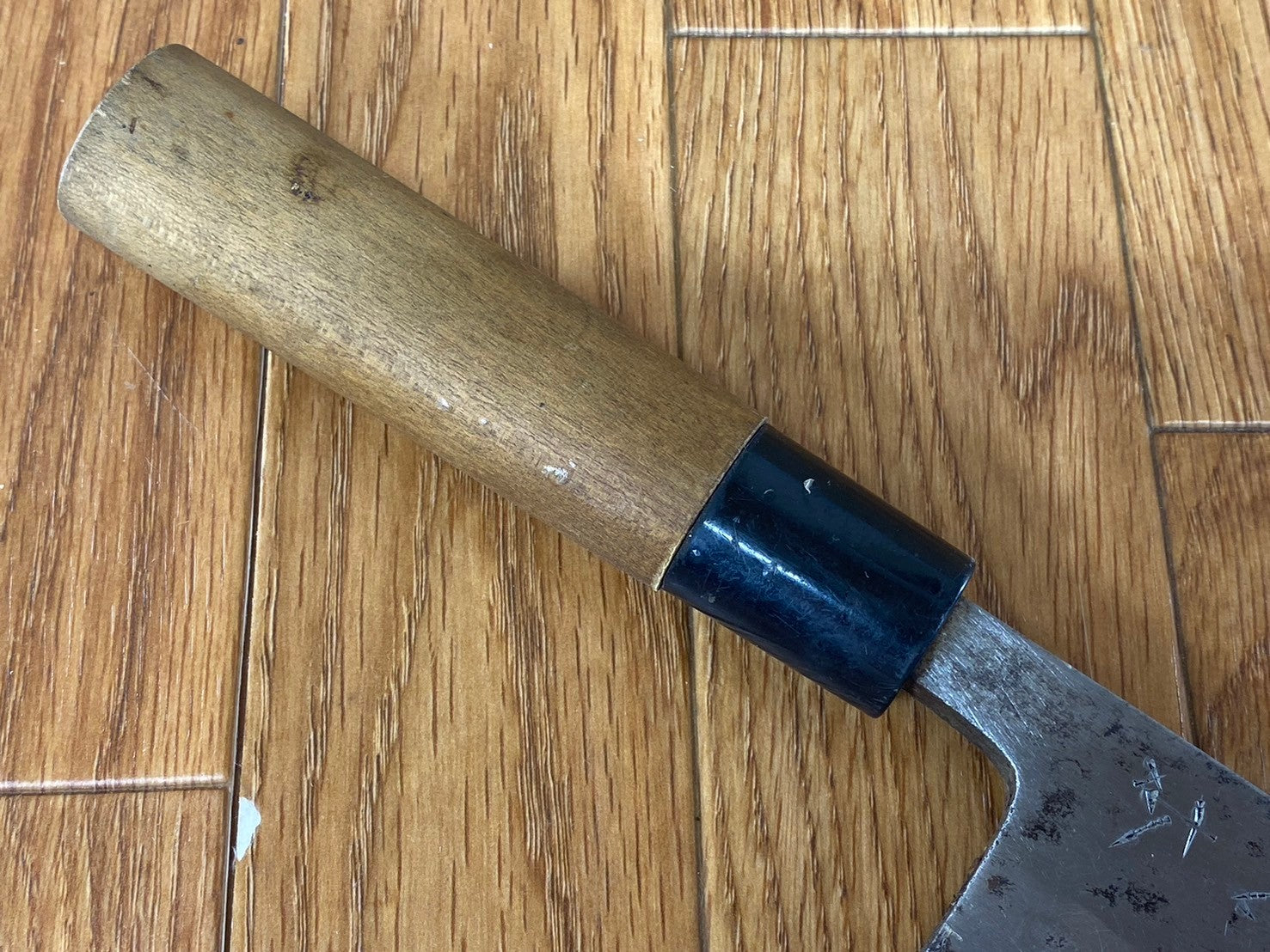Japanese Chef's Kitchen Knife DEBA Vintage hocho OLD Cleavers from Japan 152/295mm HB620