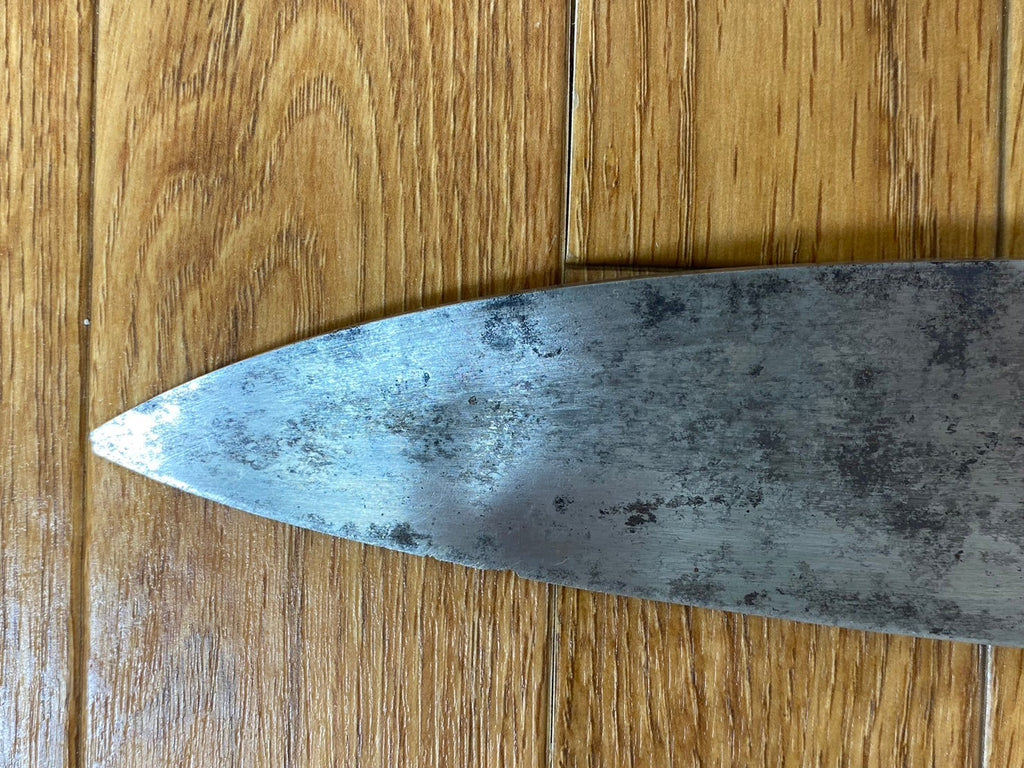 Japanese Chef's Kitchen Knife DEBA Vintage hocho OLD Cleavers from Japan 152/295mm HB620