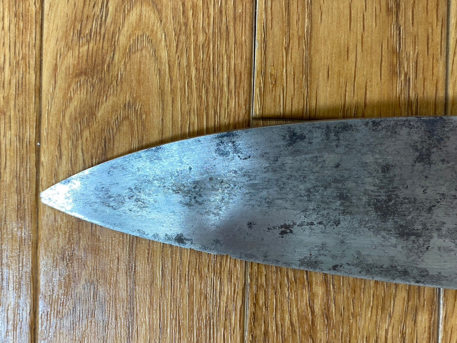 Japanese Chef's Kitchen Knife DEBA Vintage hocho OLD Cleavers from Japan 152/295mm HB620