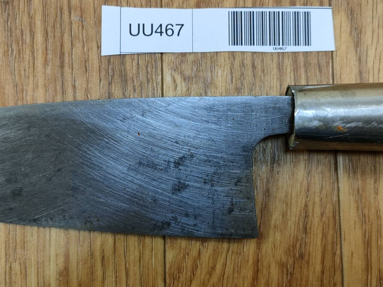 Japanese Chef's Kitchen Knife DEBA Vintage hocho OLD Cleavers from Japan 152/285mm UU467