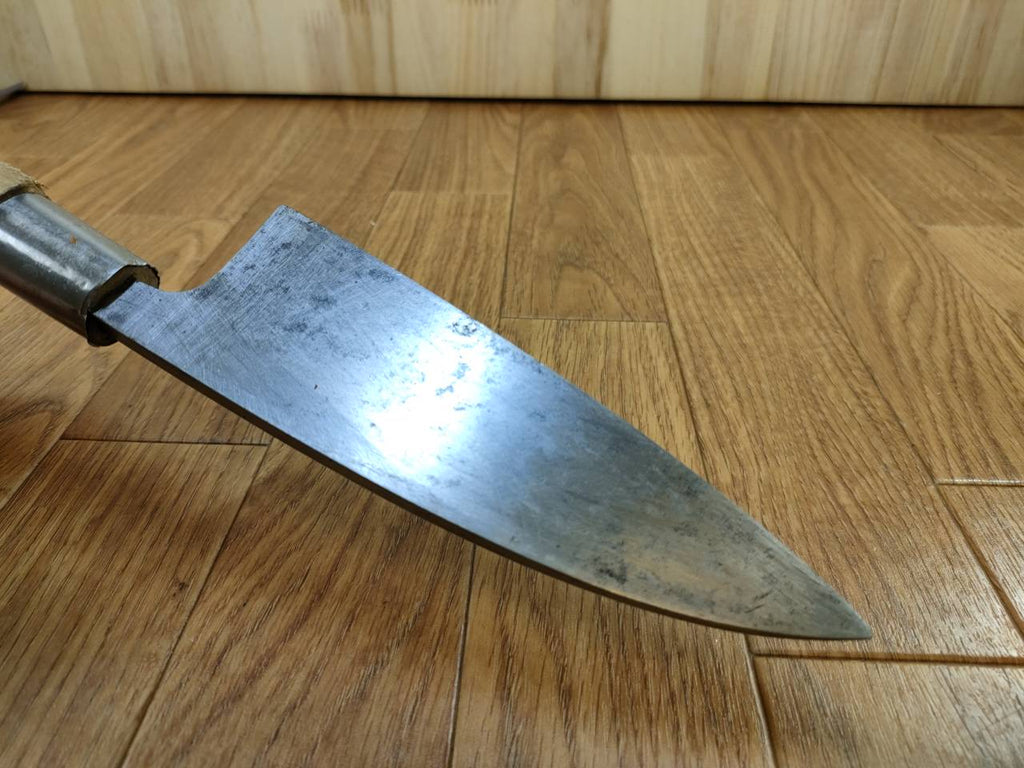 Japanese Chef's Kitchen Knife DEBA Vintage hocho OLD Cleavers from Japan 152/285mm UU467