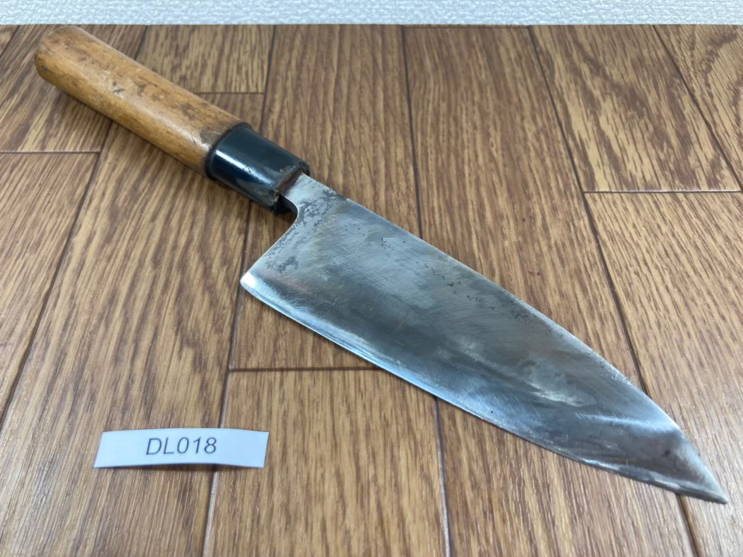 Japanese Chef's Kitchen Knife DEBA Vintage hocho OLD Cleavers from Japan 147/288mm DL018