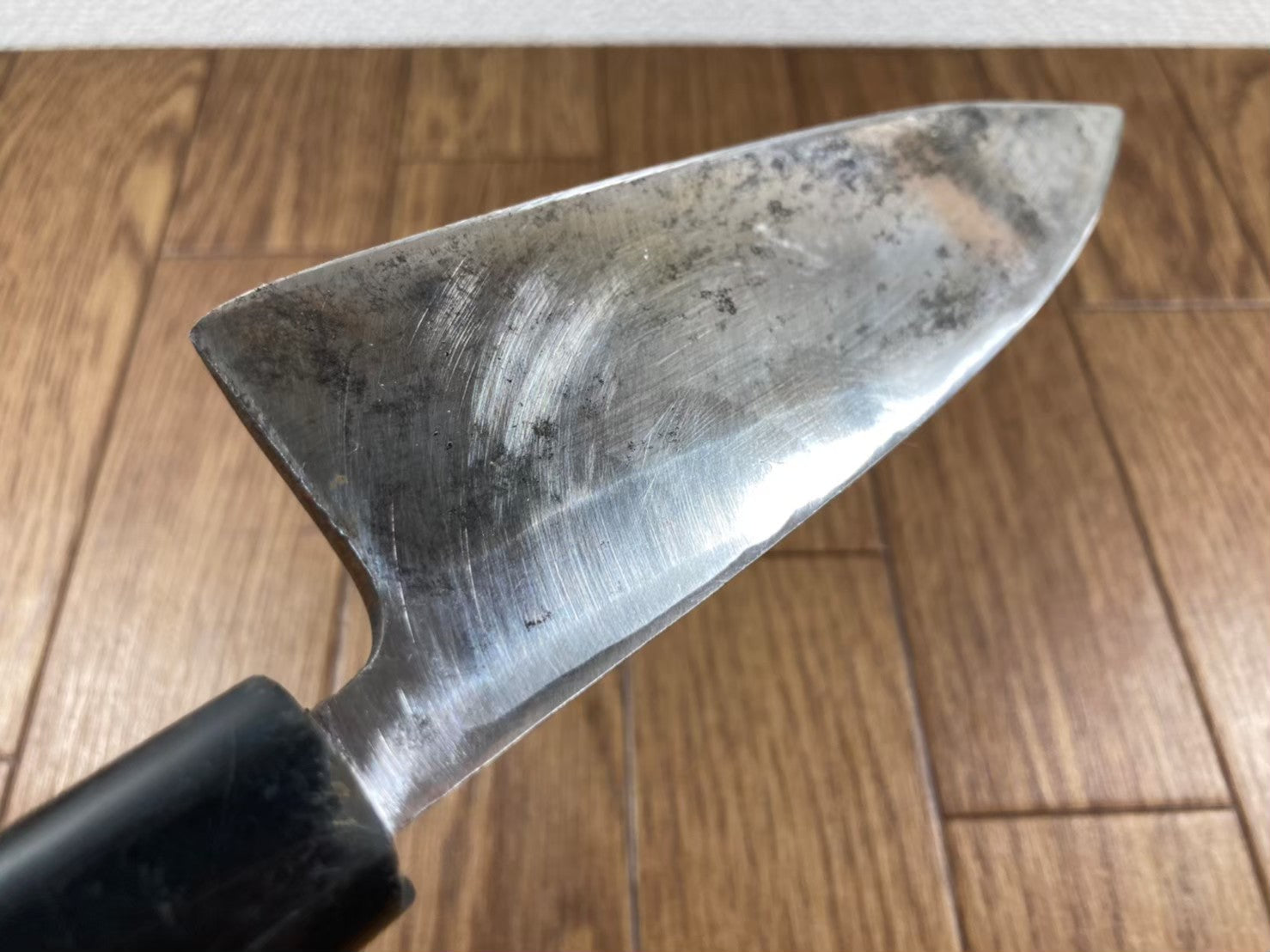 Japanese Chef's Kitchen Knife DEBA Vintage hocho OLD Cleavers from Japan 147/288mm DL018