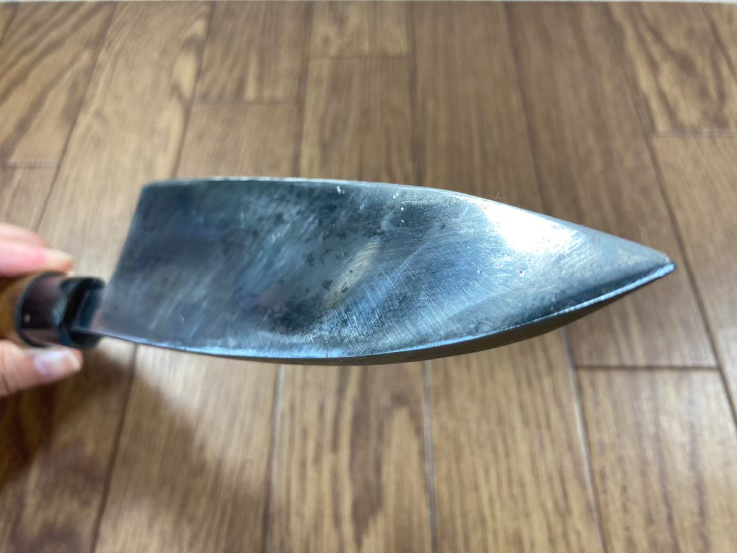 Japanese Chef's Kitchen Knife DEBA Vintage hocho OLD Cleavers from Japan 147/288mm DL018