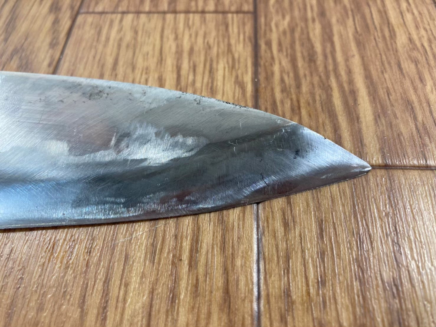 Japanese Chef's Kitchen Knife DEBA Vintage hocho OLD Cleavers from Japan 147/288mm DL018