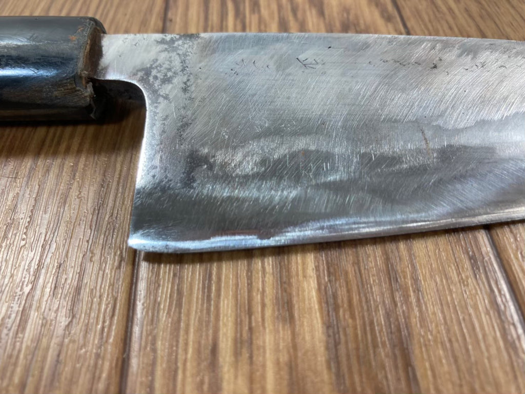Japanese Chef's Kitchen Knife DEBA Vintage hocho OLD Cleavers from Japan 147/288mm DL018