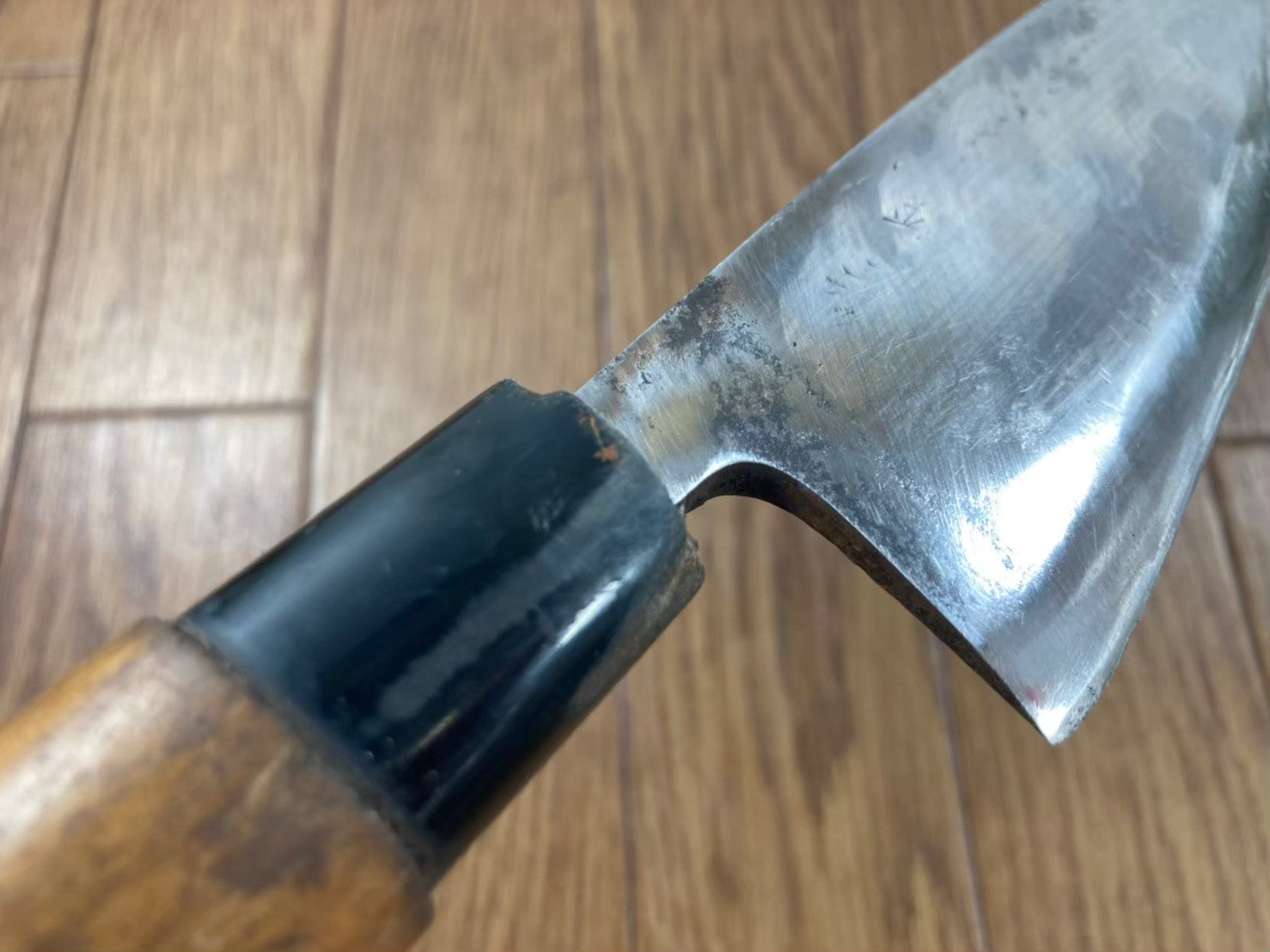 Japanese Chef's Kitchen Knife DEBA Vintage hocho OLD Cleavers from Japan 147/288mm DL018