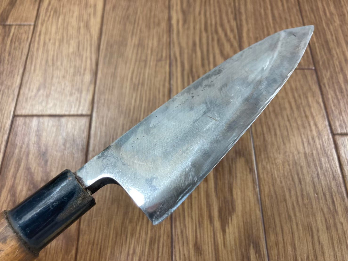 Japanese Chef's Kitchen Knife DEBA Vintage hocho OLD Cleavers from Japan 147/288mm DL018