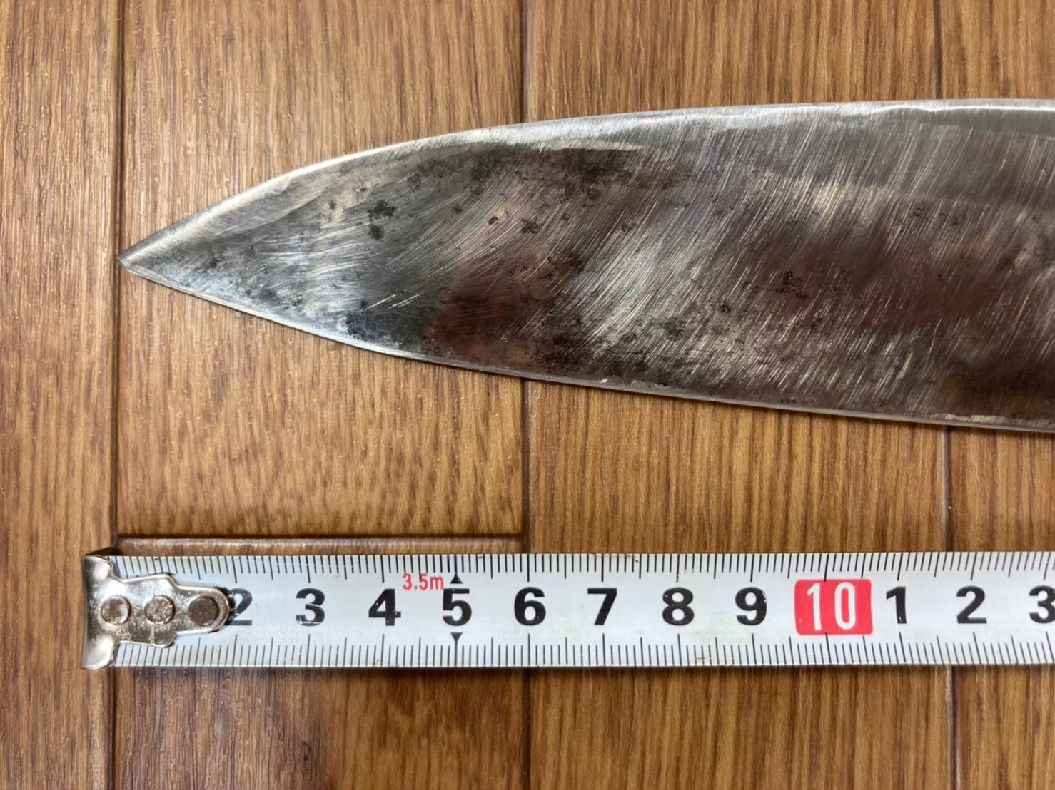 Japanese Chef's Kitchen Knife DEBA Vintage hocho OLD Cleavers from Japan 147/288mm DL018