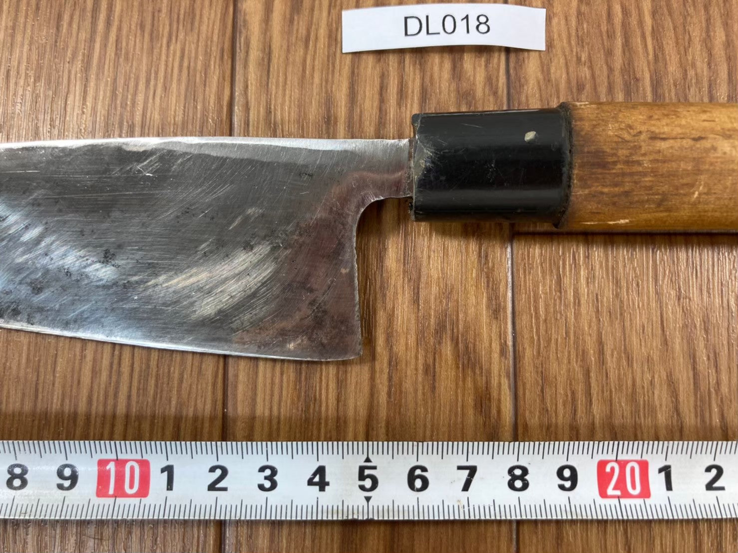Japanese Chef's Kitchen Knife DEBA Vintage hocho OLD Cleavers from Japan 147/288mm DL018