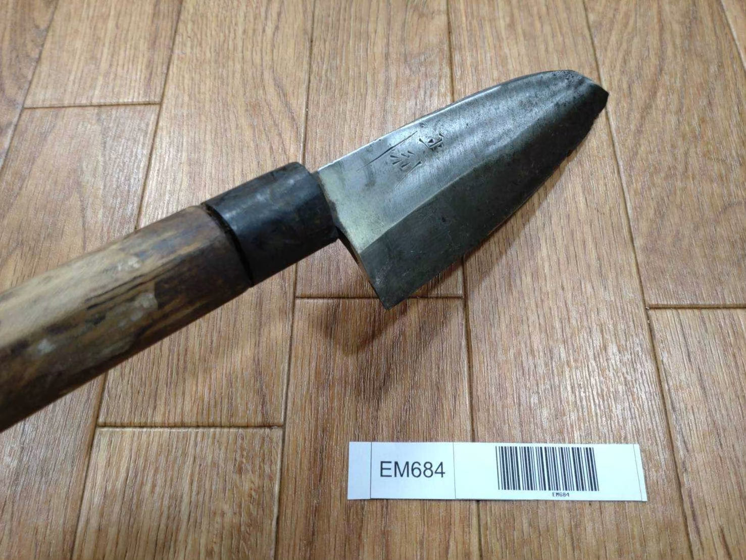 Japanese Chef's Kitchen Knife DEBA Vintage hocho OLD Cleavers from Japan 140/268mm EM684