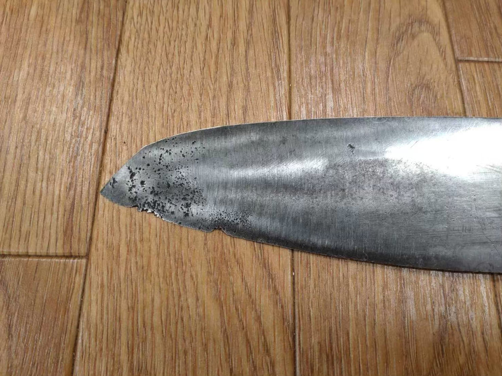 Japanese Chef's Kitchen Knife DEBA Vintage hocho OLD Cleavers from Japan 140/268mm EM684