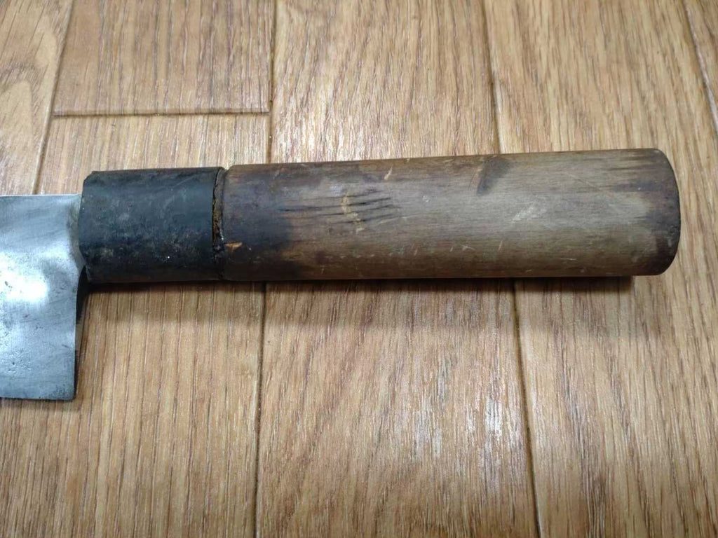 Japanese Chef's Kitchen Knife DEBA Vintage hocho OLD Cleavers from Japan 140/268mm EM684