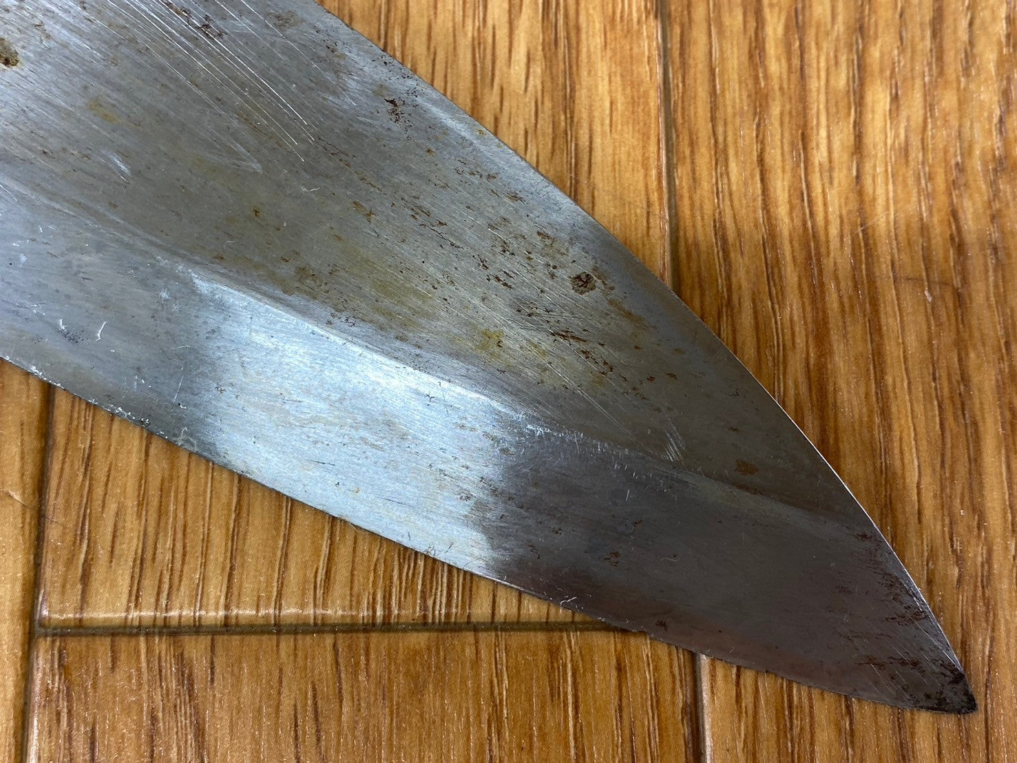 Japanese Chef's Kitchen Knife DEBA Vintage hocho OLD Cleavers from Japan 150/285mm QA953