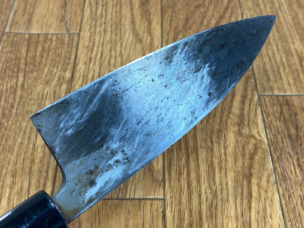 Japanese Chef's Kitchen Knife DEBA Vintage hocho OLD Cleavers from Japan 150/285mm QA953